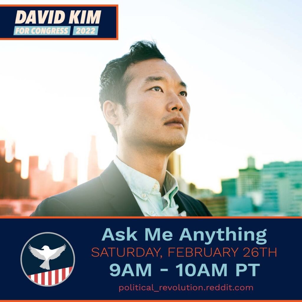 The David Kim AMA is Live!